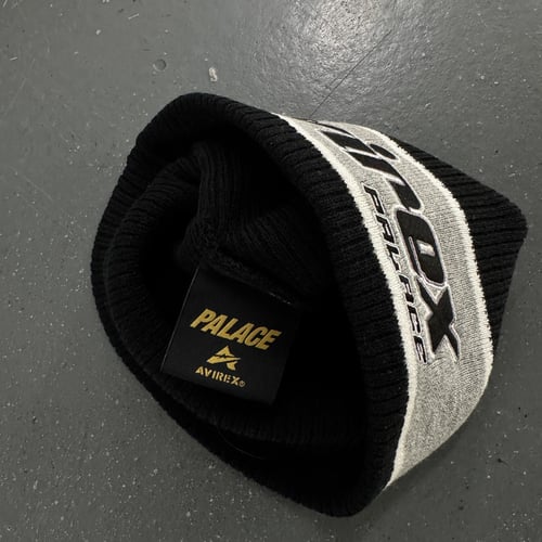 Image of BNWT AW 23 Palace x Avirex Nein Cuff Beanie