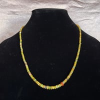 Image 1 of Yellow Ethiopian Opal Necklace