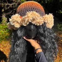Image 1 of Brown Blend w/Faux Fur Brim