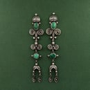 Image 1 of Emerald Valley Statement Earrings