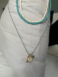 Image 5 of sautoir turquoise 