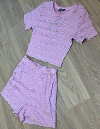 Image 1 of Ruffle shorts set - 3 colours