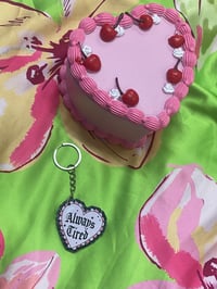 Image 2 of Always tired keychain 