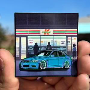 Image of KUWTB Kustoms E90 M3 Atlantis Blue by @Miguel_Bimmer