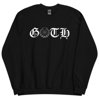 Lower AZ GOTH Hoop Unisex Sweatshirt