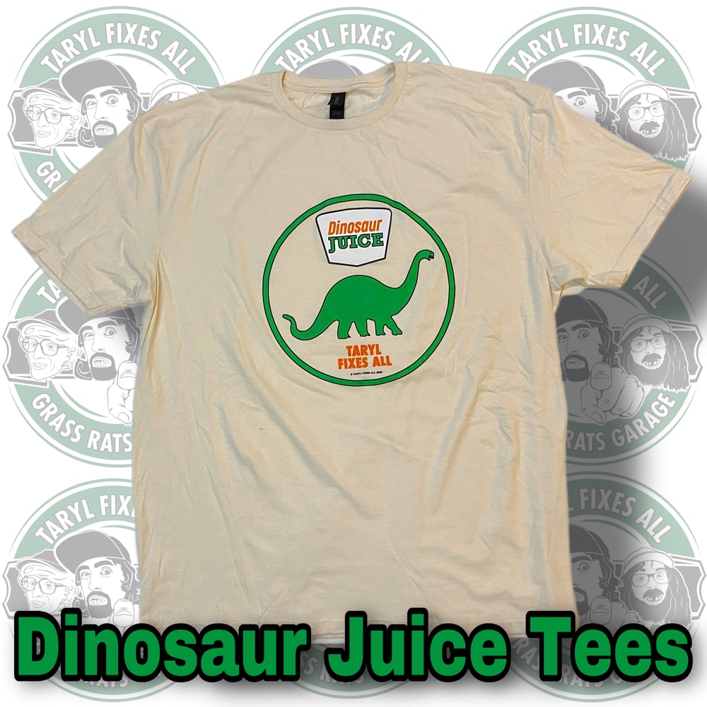 BACK IN STOCK!! Adult Dinosaur Juice Tees!! 