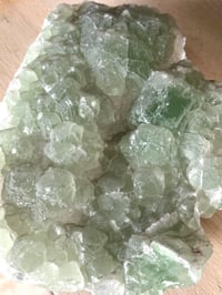 Image 16 of Frosty Green Fluorite Crystal Specimen #2224