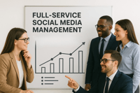 Image 1 of Full-Service Social Media Management.  (One month) 