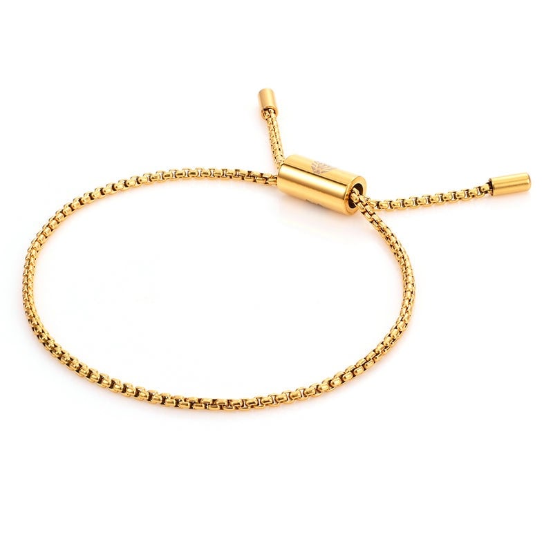 Premium Rastaclat Adjustable box chain bracelet