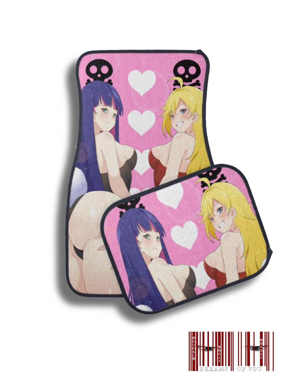 Lewd panty and stocking car mats | Dreamsofyou