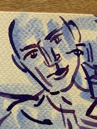Image 2 of Watercolour ~ Blue Boys Series IV