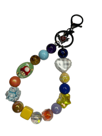 Mario Mushroom Keychain 