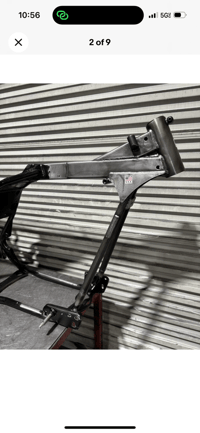 Image 6 of 2002-2007 Tinworksinc Harley Davidson Touring Bagger Stock Replacement Frame  USA Made