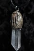 dead good ginuea pig paw and quartz pendant  Image 6