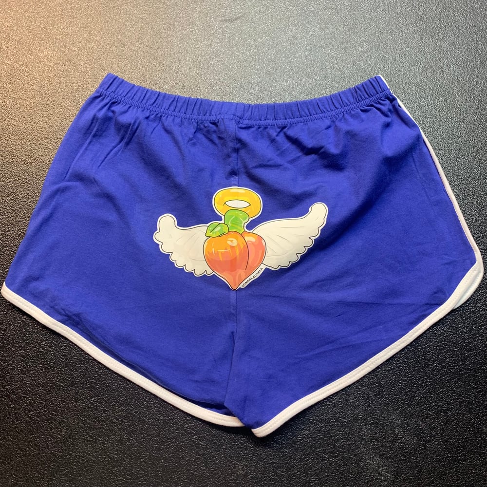 Peach Booty Shorts LARGE