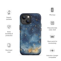 Image 21 of Celestial Constellation Night Sky Stars and Clouds Painting Tough Case for iPhone®