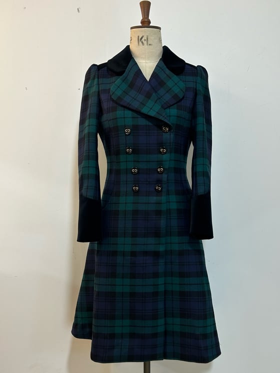 Image of Little tartan riding coat