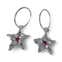 Image 2 of Molten Star Earrings~made to order
