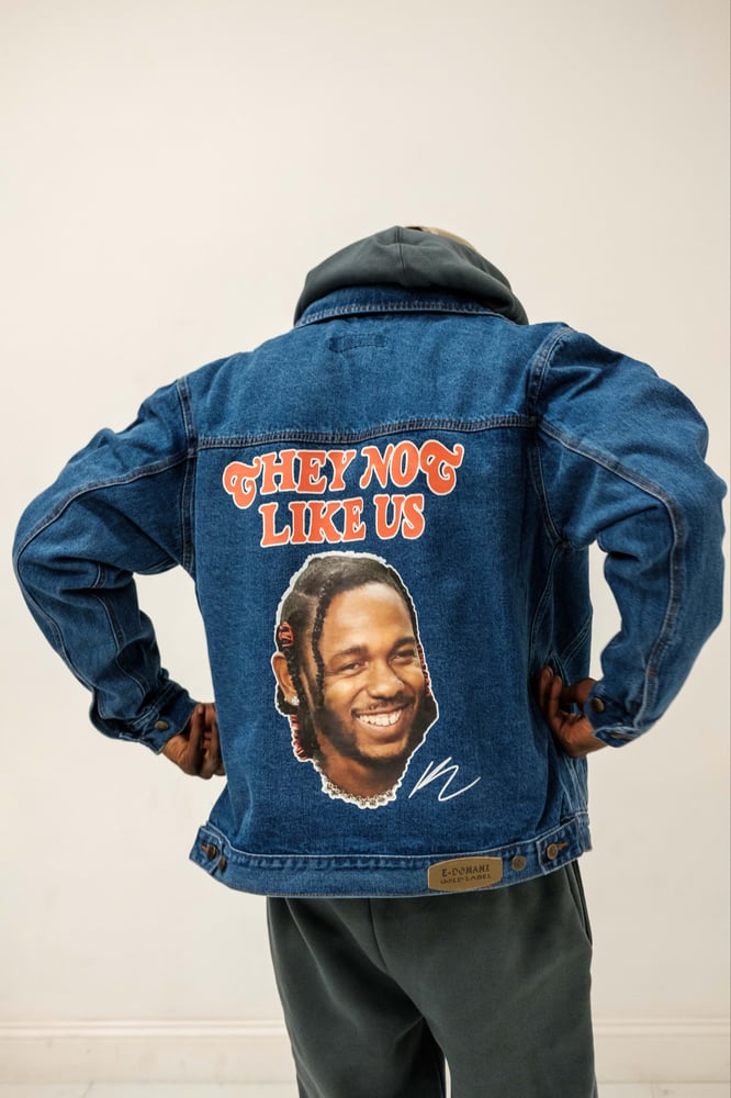 Image of They Not Like Us Denim Jacket