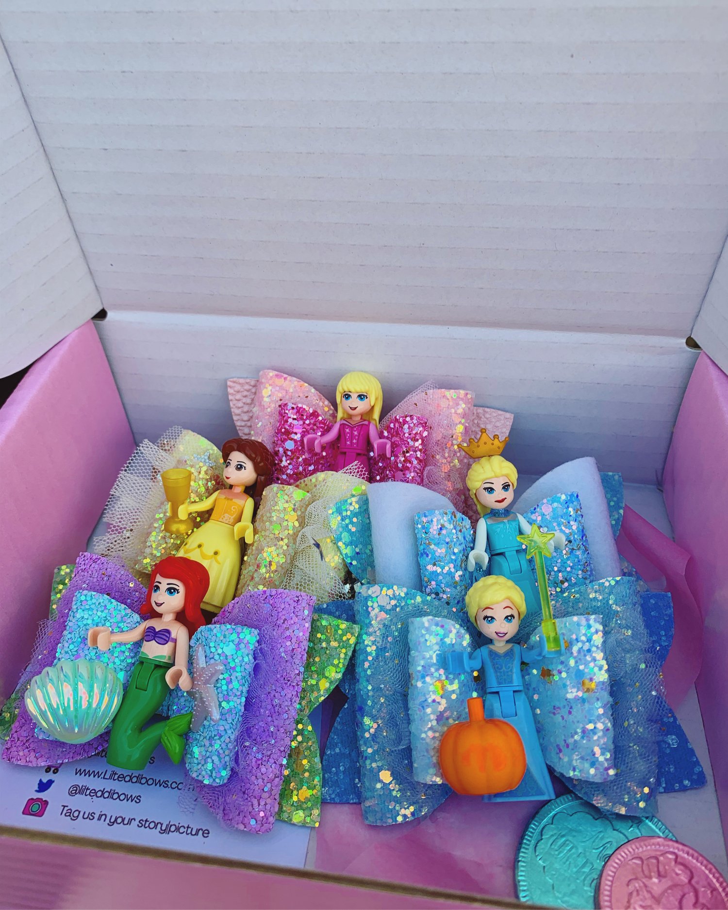 Image of Disney Princess bows 
