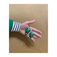 B O U C L E   Verte / Doré / Émeraude 