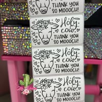 Image 1 of Holy Cow Stickers 