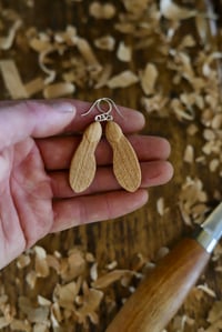 Image 7 of Maple Seed Earrings 
