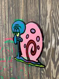 Image 2 of Gary x Squidward Wall Art