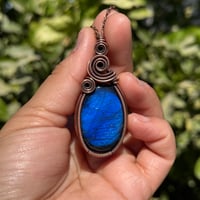 Image 1 of Vibrant Blue Labradorite 💙⚡️