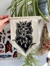 Image 2 of Sacred Heart wall hanging