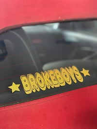 Image 4 of BROKE BOYS SPARKLY STAR GOLD