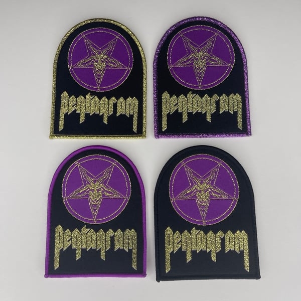 Image of Pentagram Woven Patch