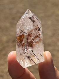 Image 3 of Red Rutile & Quartz Generator #2437