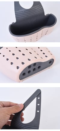 Image 20 of Kitchen Sink Holder Hanging Drain Basket Adjustable Soap Sponge Shelf Organiser Bathroom Faucet Hold