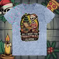 Image 3 of All I Want For Christmas Vintage Wash Tee