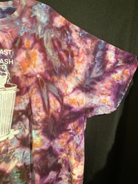 Image 3 of 3XL Live Fast Eat Trash Tie Dye Shirt 1