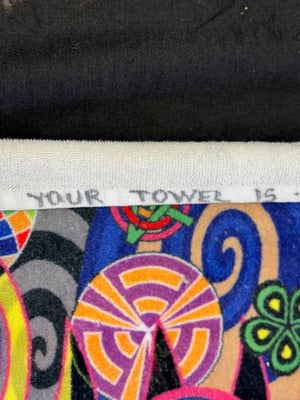 Image of Arik Krunk beach towel signed by AK