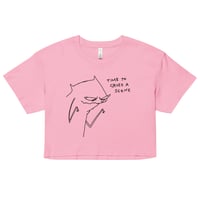 Image 5 of cause a scene Women’s crop top 