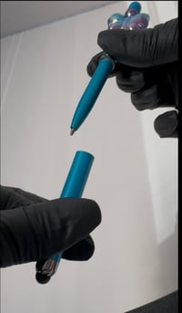 Image 5 of Red Beaded Dual Touchscreen/Ball Point Pens