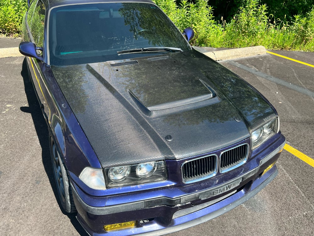 BMW E36 GTspec hood