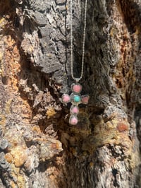 Image 3 of Wildrose Cross Necklace