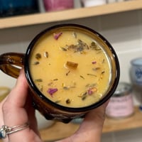 Image 2 of brown sugar + fig scented candle