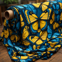 Image 3 of WILD WINGS RIOT FABRIC BY THE YARD