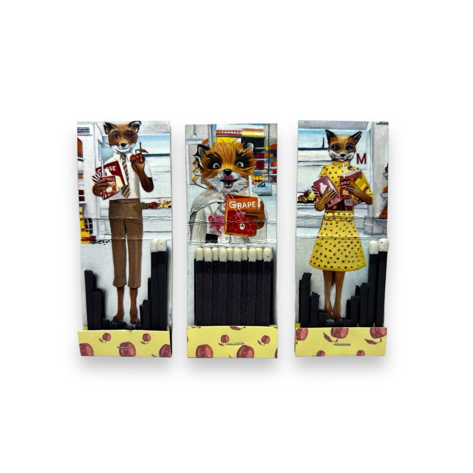 カスタムブライス 海外作家様 男の子 Mr.Fox キツネさん フルセット Fantastic Mr Fox Print Set | King Margot