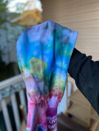 Image 8 of Large Live Fast Eat Trash Tie Dye Hoodie 1