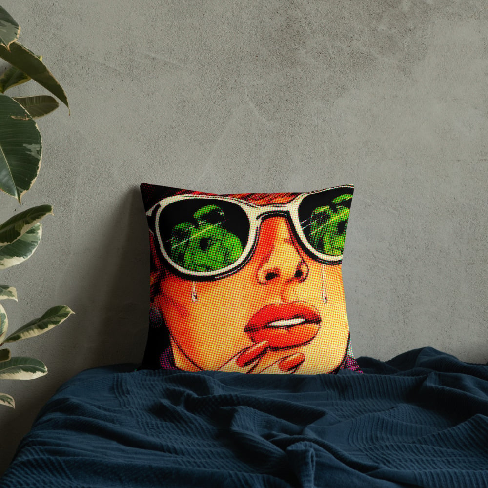 Barbara - ComicStrip Cushion / Pillow