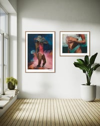 Image 5 of Artprint / Giclée / Kunsttryk / "Et øjeblik X"