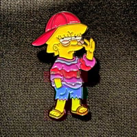 Image 2 of Chill Lisa Pin 1.5”/38mm