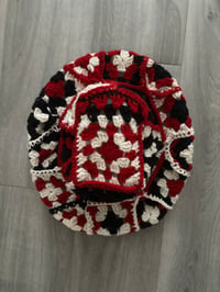 Image 3 of Red Hearts Cowboy Hat