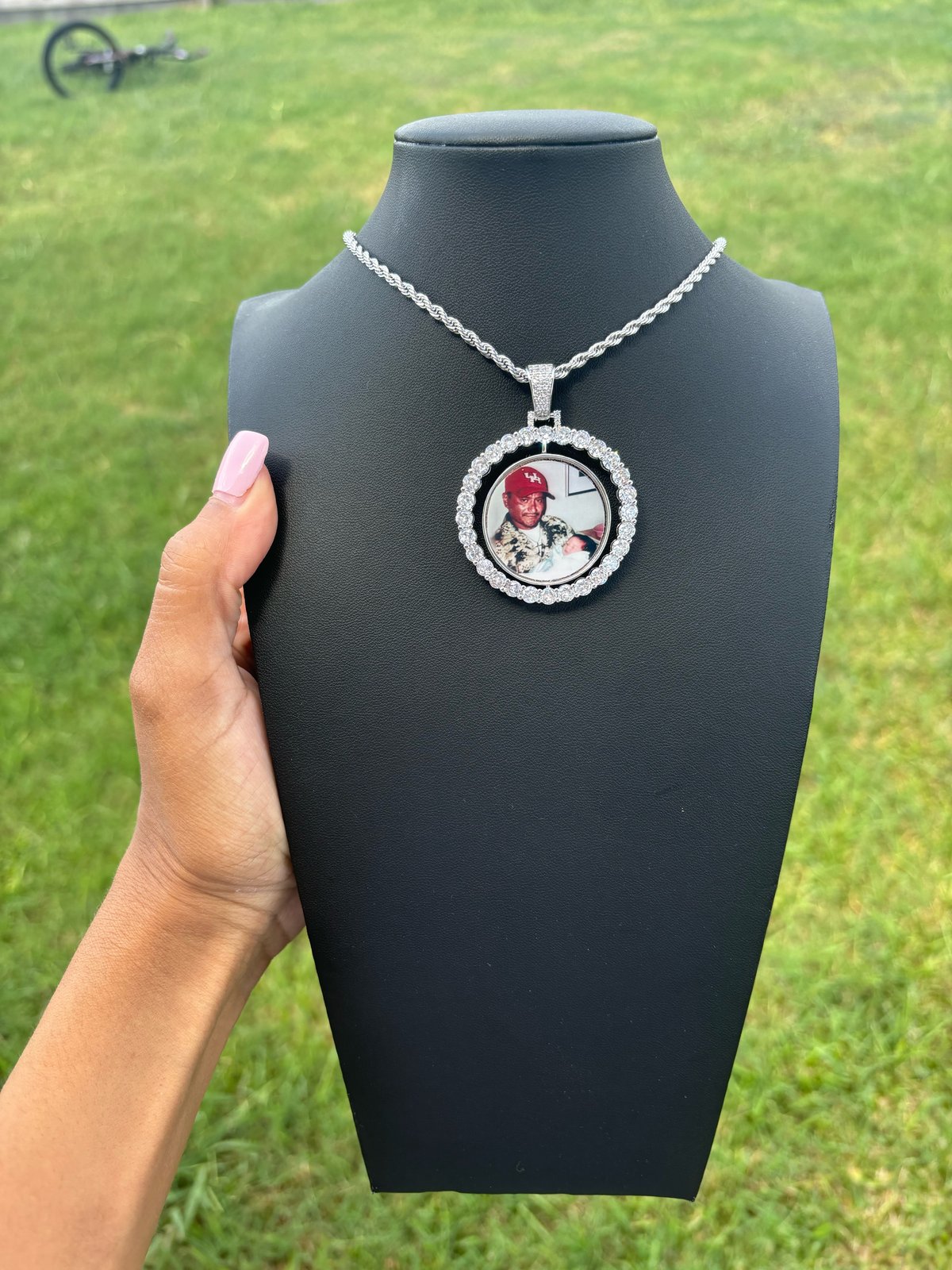 Double sided memory pendant discount